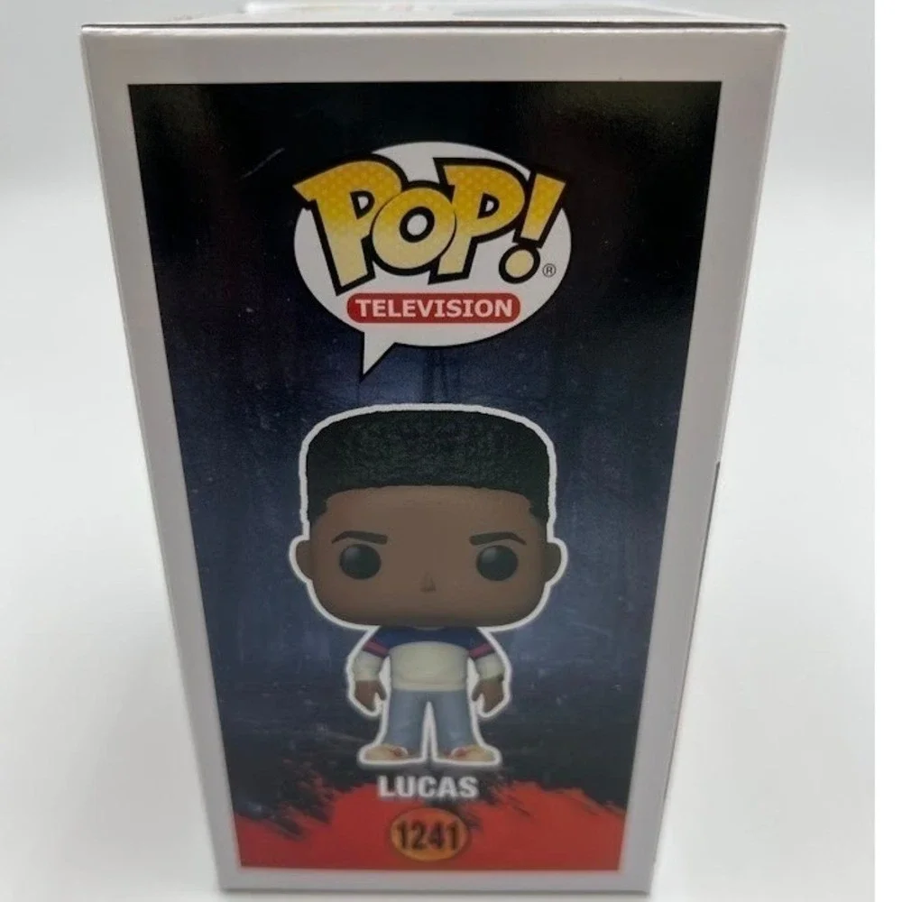 Funko Pop Stranger Things Season 4 Lucas Sinclair Figure 1241 NEW - Picture 5 of 6